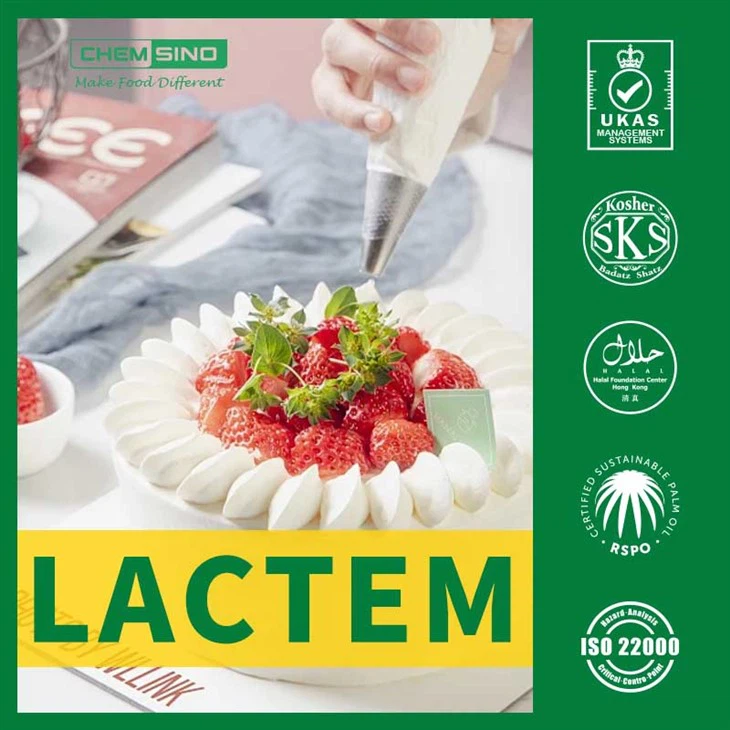 Laktemski emulgator E472b za predelavo hrane