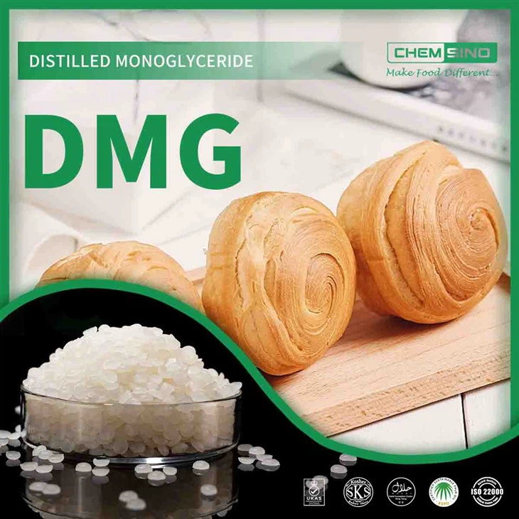 CAS št. 31566-31-1 Tablete Dmg Destilirani Monogliceridi Tablete v živilski industriji