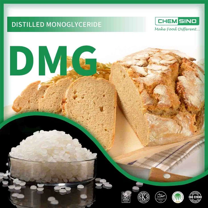 Visokokakovostni E471 CAS št. 31566-31-1 destilirani monogliceridi DMG tablete