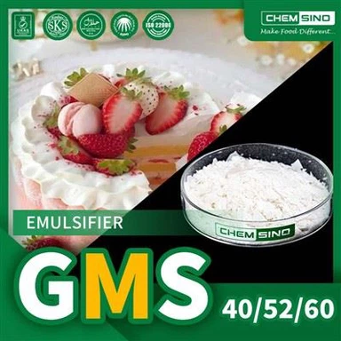 Vsestranski aditiv za živila GMS 40 v prahu Glicerol monostearat Št. CAS.31566-31-1