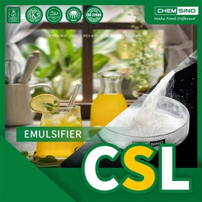 Dobavitelj in proizvajalec kalcijevega stearoil laktilata (CSL).
